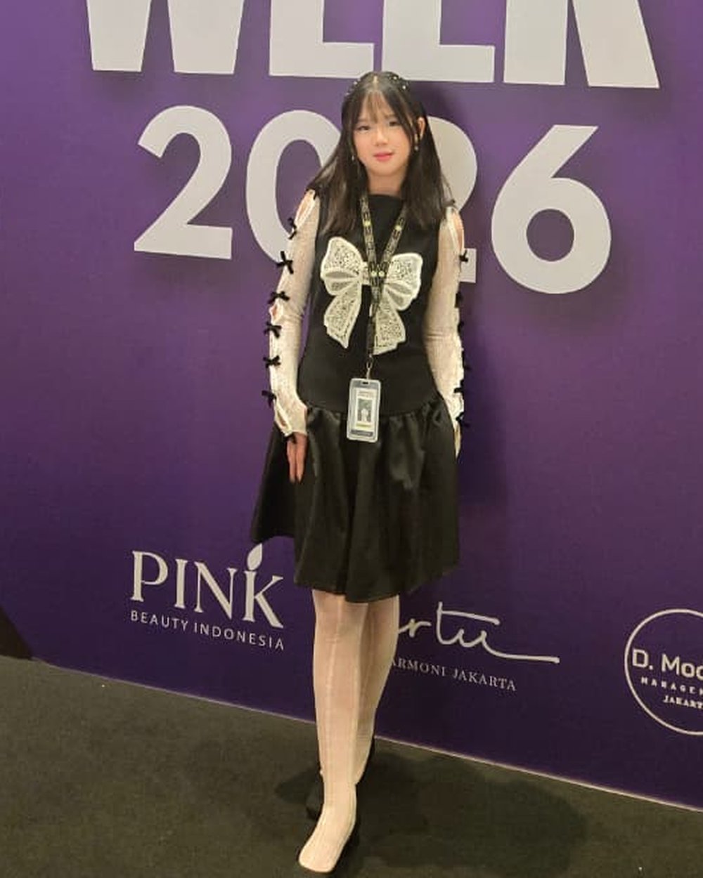 Kairi Everhart, designer, at Indonesia Trend Fashion Week 2026